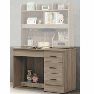 E343-8 灰橡3.5尺書桌下座