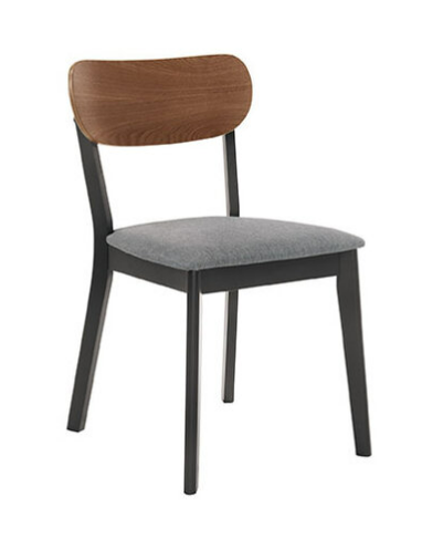 A1868-10 瑟林娜餐椅 布 實木 坐高48公分