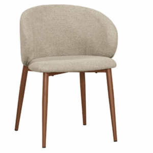 A1874-2 黛西餐椅 布 五金腳 坐高48公分