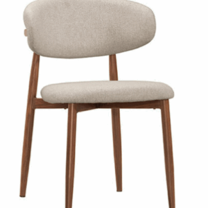 A1874-3 亞當餐椅 布 五金腳 坐高48公分