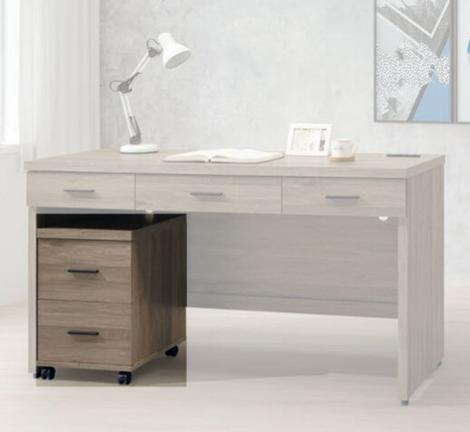 E339-5 古橡兩抽活動櫃