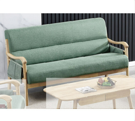 G538-4 MH-19芥末綠小沙發3人座