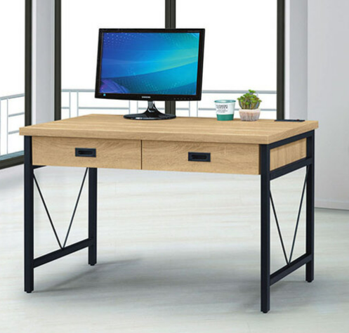 E340-7 KT艾菲爾3尺原切書桌