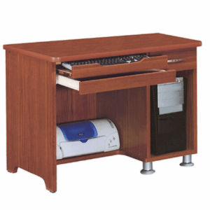 E341-7 3尺柚木色電腦桌 下座