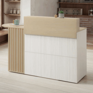 807-3洛蒂5尺多功能桌 (桌面可左右互換.附2個安全鎖) (含桌上架.不含圓邊收納架)(附2片活動隔板)