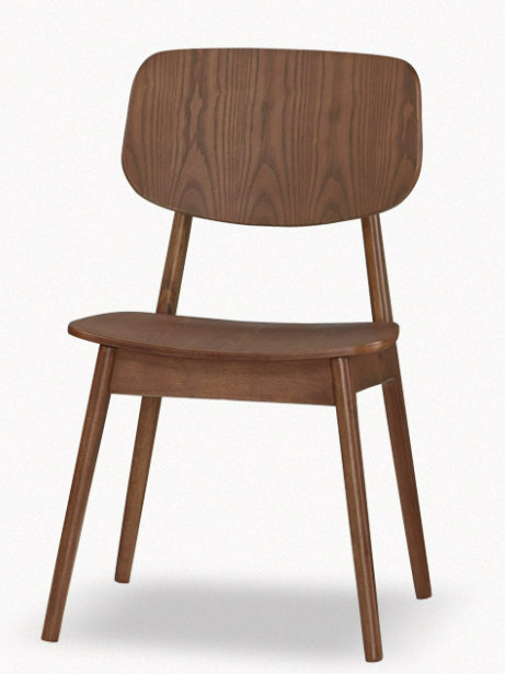 A1868-2 卡爾馬餐椅 板 實木 (坐高43.5公分)