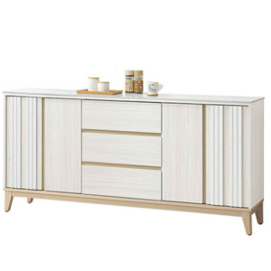 842-13洛蒂6尺岩板餐櫃下座 ⊙附2片活動隔板