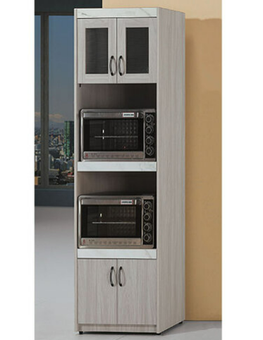 C388-1 夏雪2*6.7尺餐櫃⊙拉盤×2