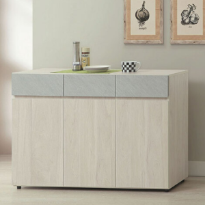 C390-6 米娜4尺餐櫃下座 木面 ⊙附1大1小隔板