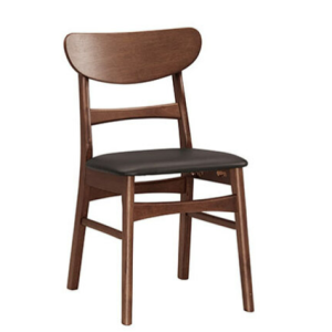 A1868-8 羅拉餐椅 皮 實木 坐高45公分