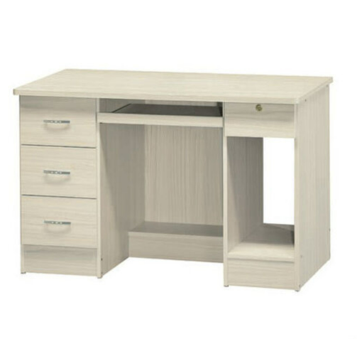 E341-4 白雪松4尺電腦桌