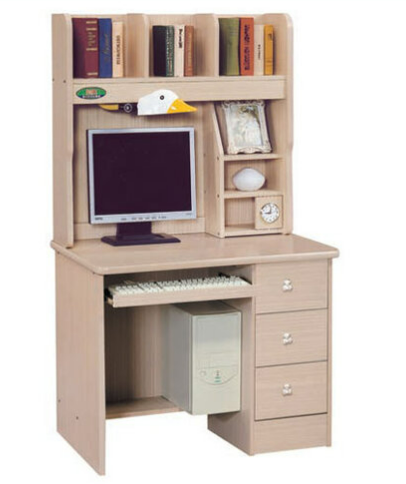 E346-1 白橡3尺電腦桌 全組 木心板製