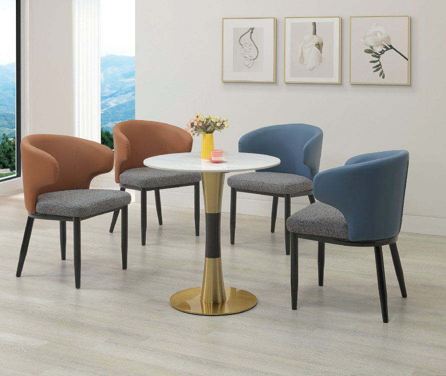 A507-01湯森2.3尺岩板圓餐桌