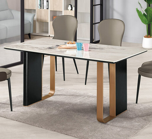 A1783-2 凱斯5.3尺岩板餐桌 桌面10mm岩板