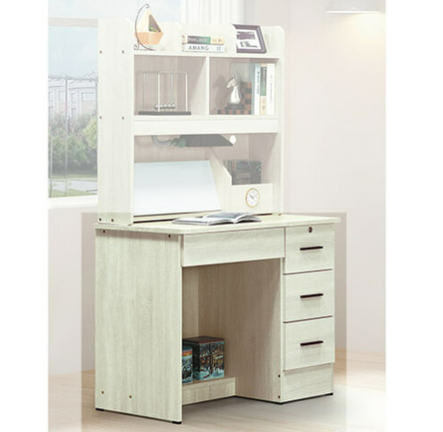 E344-8 冰島白橡3尺書桌下座