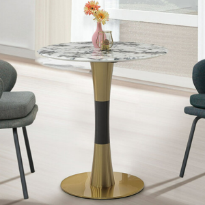 A507-04菲爾2.3尺超晶石圓餐桌