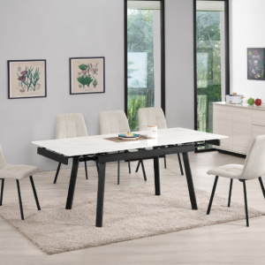 A1786-1 馬克斯4尺多功能岩板餐桌 桌面10mm岩板