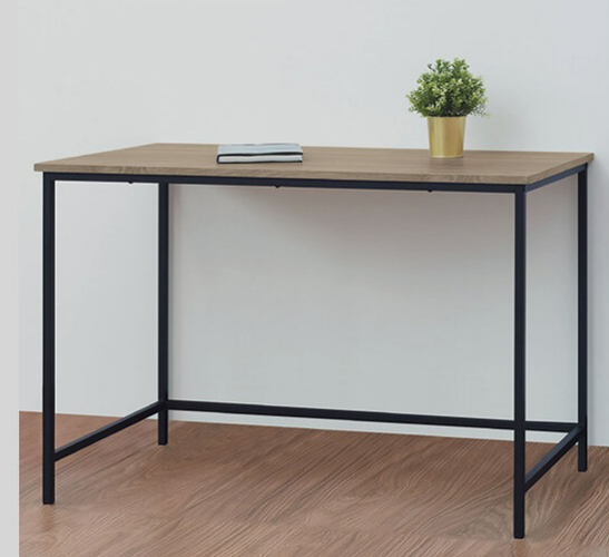 E346-13 工業風3尺書桌 灰梧桐