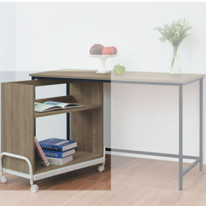 E346-17 多功能活動櫃 灰梧桐 組裝+150