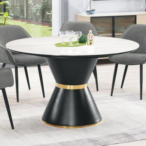 A1787-2 古德溫4.3尺岩板圓桌 桌面12mm岩板