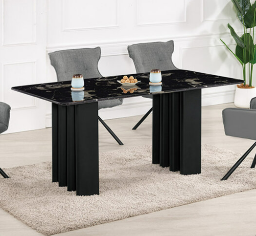 A1788-1 法蘭克5.3尺餐桌 透光石 桌面19mm超晶石