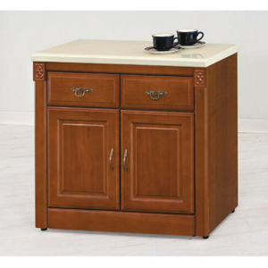 E353-1 賽德克正樟2.7尺石面餐櫃下座