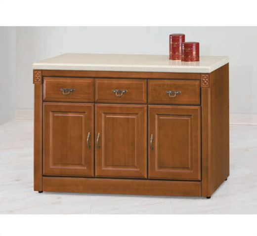 E353-2 賽德克正樟4尺石面餐櫃下座