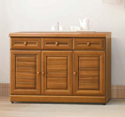 E353-6 樟木4尺餐櫃下座