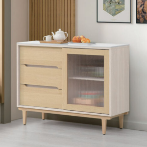 847-2帕特4尺岩板餐櫃下座 ⊙附1片活動隔板