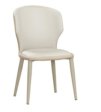 A1873-14 布雷納餐椅 皮 五金腳 坐高47公分