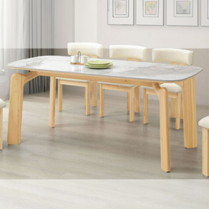 A515-03賓利6尺原木岩板餐桌