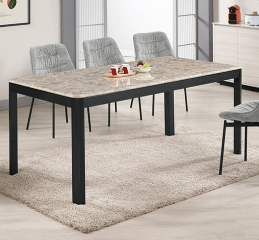 A1792-1 拜倫6尺原石餐桌