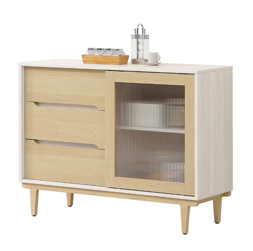 850-5帕特4尺木面餐櫃下座(附1片活動隔板)