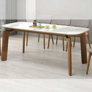 A522-01賓利6尺胡桃岩板餐桌