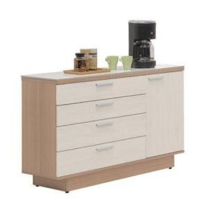 859-5喬圓4尺岩板收納櫃 ⊙附2片活動隔板