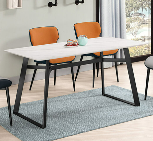 A1794-1 維爾基5尺岩板餐桌 桌面12mm岩板