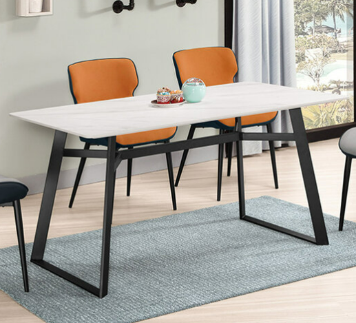 A1794-2 維爾基4.6尺岩板餐桌 桌面12mm岩板