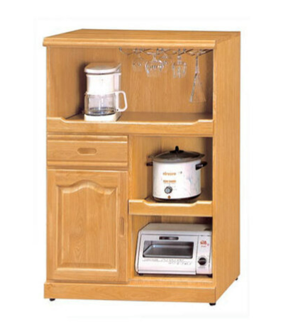 E354-3 赤陽木3*4尺碗盤櫃