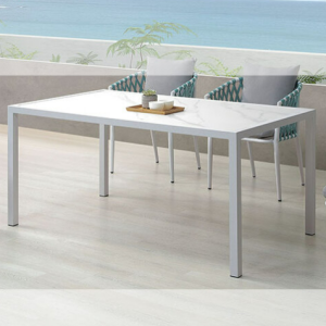 A529-01喬亞克戶外岩板長桌 白