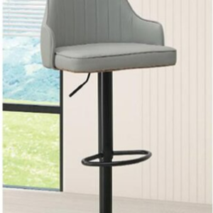 A544-05紐書亞升降吧椅 米白皮