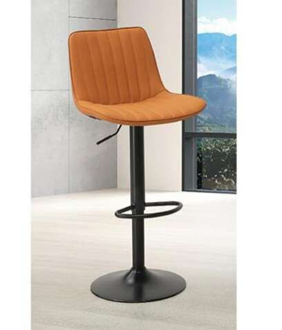 A544-07雷克升降吧椅 橘皮