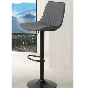 A544-08雷克升降吧椅 灰皮