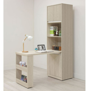 A554-02萊米克4尺桌面書櫃組⊙可反向擺放