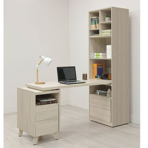 A554-04萊米克5尺桌面書櫃組 ⊙可反向擺放