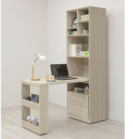 A554-05萊米克4尺桌面書櫃組⊙可反向擺放