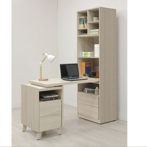 A554-06萊米克4尺桌面書櫃組