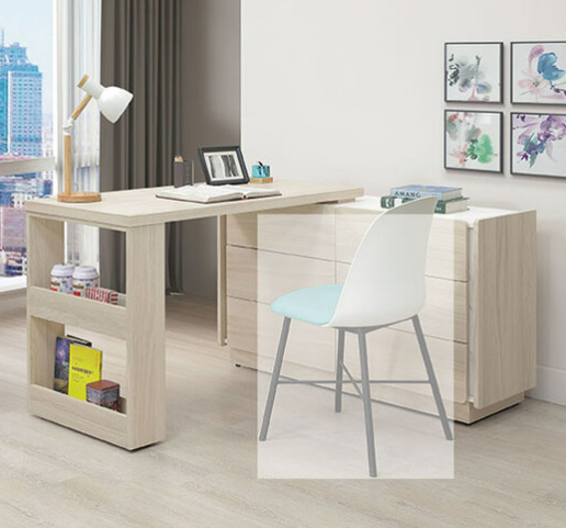 A554-07 萊米克4尺伸縮功能桌⊙可反向擺放