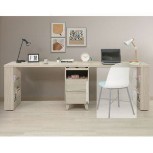 A556-06萊米克8尺雙人書桌組