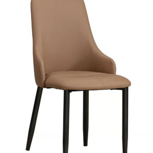 922-14森維爾卡其色皮餐椅 (坐寬43坐深46坐高44cm)