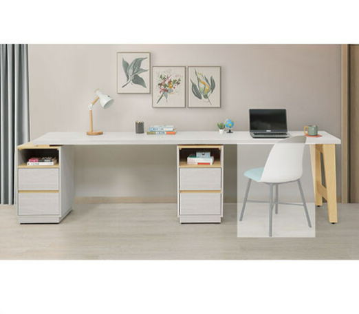 A559-03泰勒9尺雙人書桌組270~290公分伸縮